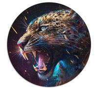 Rompecabezas de 1000 Piezas Fantasy Leopard. Rompecabezas de 1000 Piezas para Adultos. Un desafío para la Mente, Actividad Familiar, decoración del hogar, Regalo navideño (tamaño 67,5 x 67,5 cm).