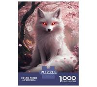 Rompecabezas De 1000 Piezas - Fox in Blossom Rompecabezas para Adolescentes Juego Familiar Análisis Y Lógica Trato como Regalos para Toda La Familia 52x38cm/1000pcs