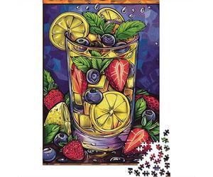 Rompecabezas De 1000 Piezas - Fruit Infused Water Art Print-2 Rompecabezas para Adultos Juguetes De Bricolaje Oferta De Decoración Perfecta como Regalos para Toda La Familia 52x38cm/1000pcs