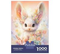 Rompecabezas De 1000 Piezas Funny Bunny Rompecabezas para Adultos Juego De Ingenio Ensamblaje De Patrones Difícil Y Desafiante 70x50cm/1000pcs