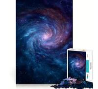 Rompecabezas de 1000 Piezas Galaxia arremolinada en el Espacio Profundo para Adolescentes Juguete para desarrollar la lógica y la diversión Bordes Suaves Regalo Creativo 38x26cm