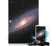 Rompecabezas de 1000 Piezas Galaxia de Andrómeda en el Espacio Profundo para Adultos Juego de Memoria y concentración Diseño Compacto y sin Espacios Diversión Garantizada para Toda la Familia
