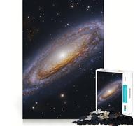 Rompecabezas de 1000 Piezas Galaxia Espiral del Espacio Profundo para Adolescentes Juguete para ejercitar la Mente, Ideal para Relajarse Diseño artístico de Corte preciso 50x75cm