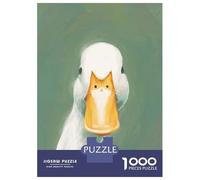 Rompecabezas De 1000 Piezas Gato En Pato Rompecabezas para Adultos Juego Práctico Una Obra De Arte Cumpleaños Y Navidad 38x26cm/1000pcs