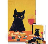 Rompecabezas de 1000 Piezas Gato Enojado en la Mesa de póker para Adolescentes Ideal para ejercitar la Mente y Disfrutar de Momentos tranquilos Bordes Uniformes Fiestas