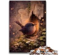 Rompecabezas de 1000 Piezas Gorrión de los Sueños para Adultos y Adolescentes, Juego Familiar para aliviar el estrés, desafío difícil, Regalo de Amigo Secreto (50x75cm)