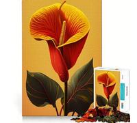 Rompecabezas de 1000 Piezas Gran Flor Hermosa,Corte Suave,Juego cognitivo,Regalo para un Momento de Juego Relajante,Regalo de cumpleaños (50x75cm)