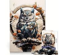 Rompecabezas de 1000 Piezas Guardián Vigilante de Invierno para Adolescentes Entrenamiento Inteligente Pasatiempo Acogedor Corte Impecable Sorpresa de cumpleaños (50x75cm)