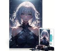 Rompecabezas de 1000 Piezas Guerra de los Cabellos Blancos para Adolescentes Juego Divertido y Entrelazado sin Huecos Actividad Nocturna Familiar para divertirse (38x26cm)