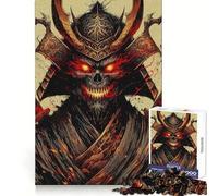 Rompecabezas de 1000 Piezas Guerrero Samurai No Muerto para Adultos Concentración Mental Tiempo de Ocio placentero Ajuste Sorpresa Festiva (50x75cm)