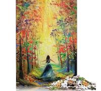 Rompecabezas de 1000 Piezas hacia el Sol para Adultos y Adolescentes. Rompecabezas de 1000 Piezas para Adultos y Adolescentes a Partir de 12 años. 38 x 26 cm/1000 Piezas.