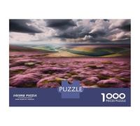 Rompecabezas De 1000 Piezas Heather Fields in Bloom Rompecabezas para Adultos Juguetes Antiestrés Decoración Perfecta Cumpleaños Y Navidad 52x38cm/1000pcs