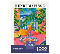 Rompecabezas De 1000 Piezas - Henri Matisse Still Life with Fruit Rompecabezas para Adultos Juegos Familiares Carrera De Velocidad Manual Oferta como Regalos para Toda La Familia 52x38cm/1000pcs