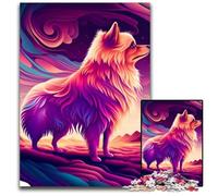 Rompecabezas de 1000 Piezas: Hermoso Perro Yorkshire Rompecabezas para Adultos Padres, Parejas y Amigos Edades 14+ 50x75cm