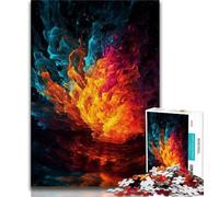 Rompecabezas de 1000 Piezas: Hermosos Fuegos Artificiales de Colores Rompecabezas de 1000 Piezas para Adultos y Adolescentes Entrena tu Cerebro y Tus Manos Regalos para Amigos y Familiares (50x75cm)