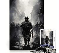 Rompecabezas de 1000 Piezas Héroes de la Policía Antidisturbios para Adolescentes Refuerza la Memoria Divertido y pacífico Borde de Calidad Regalo Ideal (50x75cm)