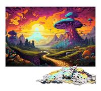 Rompecabezas de 1000 Piezas Imagina un Universo psicodélico Colorido para Adultos, Adolescentes a Partir de 14 años (38 x 26 cm).