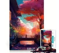 Rompecabezas de 1000 Piezas,Impresionante,Fabricado en Japón con Bordes Finos,Actividad Mental Estimulante,Juego Relajante,Regalo Divertido de Navidad (38x26cm)