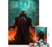 Rompecabezas de 1000 Piezas Inspirado en el Espacio Cthulhu Juguetes de decoración para el hogar Regalo para cumpleaños Juego práctico Adecuado para decoración de Escritorio tamaño 50x75cm