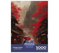 Rompecabezas De 1000 Piezas Japan Theme Poster Rompecabezas para Adultos Juego De Ingenio Difícil Difícil Único Cumpleaños Y Regalos 38x26cm/1000pcs