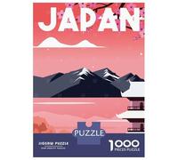Rompecabezas De 1000 Piezas - Japan Travel Rompecabezas para Adultos Juegos Familiares Carrera De Velocidad Manual Oferta como Regalos para Toda La Familia 38x26cm/1000pcs