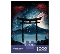 Rompecabezas De 1000 Piezas Japanese Gate Anime Rompecabezas para Adolescentes Juego De Ingenio Regalos para Mujeres Cumpleaños Y Navidad 70x50cm/1000pcs