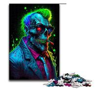 Rompecabezas de 1000 Piezas Juegos educativos guardaespaldas gánster Zombi Rompecabezas de Madera para Adultos para diversión Familiar y Noche de Juegos 75 x 50 cm