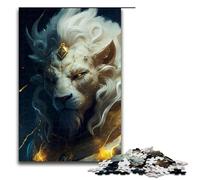Rompecabezas de 1000 Piezas, Juegos educativos, León, Dios del Trueno, Rompecabezas de Madera para Adultos, para diversión Familiar y Noche de Juegos, 1000 Piezas