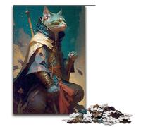 Rompecabezas de 1000 Piezas, Juegos educativos, Rompecabezas de Gato Mago para Adultos, Rompecabezas de Madera para diversión Familiar y Noche de Juegos, 1000 Piezas