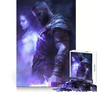 Rompecabezas de 1000 Piezas Juramento del Guerrero - Vínculo Etéreo para Adolescentes Ejercicio Mental, recreación pacífica, Bordes definidos (38x52cm)