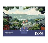 Rompecabezas De 1000 Piezas Kyoto Japan Cityscape Rompecabezas para Adultos Juego Familiar Desafío Difícil Oferta como Regalos para Toda La Familia 70x50cm/1000pcs