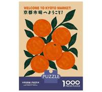 Rompecabezas De 1000 Piezas - Kyoto Market Welcome Rompecabezas para Adultos Juegos Familiares Carrera De Velocidad Manual Oferta como Regalos para Toda La Familia 70x50cm/1000pcs