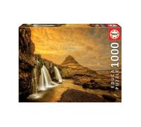 Rompecabezas de 1000 piezas: La cascada de Kirkjufellsfoss