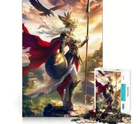 Rompecabezas de 1000 Piezas La Diosa de la Guerra para Adultos Rompecabezas de Memoria Disfrute del Montaje Lento de la Imagen Regalo Creativo 38x26cm