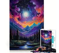 Rompecabezas de 1000 Piezas La Estrella Más Brillante para Adolescentes Juguete para ejercitar la Mente Arte Relajante para Relajarse Regalo Original 38x52cm