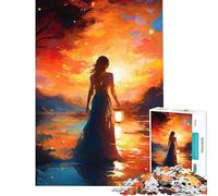 Rompecabezas de 1000 Piezas La Linterna para Juego Educativo Juguete de desafío para Juego Educativo desafío difícil Regalos para cumpleaños tamaño 75x50cm