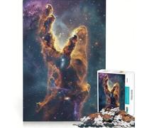 Rompecabezas de 1000 Piezas: La Mano Cósmica de la Creación, un Juego para ejercitar la Mente, Ideal para Relajarse intelectualmente, Perfecto como Regalo para Toda la Familia 50x75cm