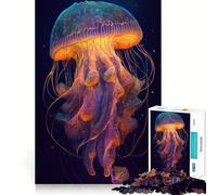 Rompecabezas de 1000 Piezas La Medusa Misteriosa para Adolescentes Juguete para desarrollar la lógica y la diversión Bordes Suaves Regalo Creativo 38x52cm