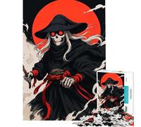 Rompecabezas de 1000 piezas La Parca y la Bruja de Ojos Rojos Juego familiar que desafía la inteligencia Juguetes adictivos Gran regalo para los amantes de los juegos y los cumpleaños (Tamaño 50x75cm)