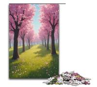 Rompecabezas de 1000 Piezas La Primavera ya está aquí para Adultos. Diversión Familiar. Juego Familiar para aliviar el estrés. Rompecabezas difícil. 1000 Piezas (38 x 26 cm).