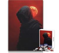 Rompecabezas de 1000 Piezas La Sombra del Asesino: una Forma Relajante de llenar el Tiempo Libre, Corte preciso y consistente, Juguete de Juego, tamaño 50x75cm