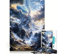 Rompecabezas de 1000 Piezas La Torre del Mago para Adultos,Juguete para Resolver Problemas,de Calidad Profesional,Ideal para Relajarse en Grupo (38x26cm)