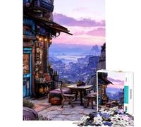 Rompecabezas de 1000 Piezas La Última Mesa un desafío Educativo Divertido y con Humor Ideal para Decorar la Pared para niños a Partir de 14 años (50x75cm)