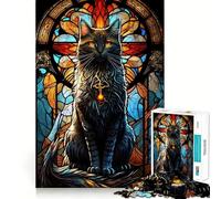 Rompecabezas de 1000 Piezas La Ventana del Gato Sagrado para Adolescentes Un Rompecabezas Que Ayuda a desarrollar la Memoria, Relajante y Divertido Diseño para armar Una cálida Sorpresa 38x52cm