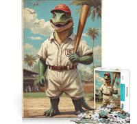Rompecabezas de 1000 Piezas Leyenda del Estadio de Dinosaurios Juegos relajantes para la interacción Entre Padres e Hijos Regalos para Amigos y Familiares 38x52cm