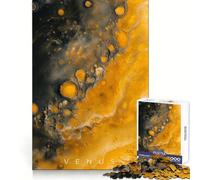 Rompecabezas de 1000 Piezas Llanuras Volcánicas de Venus para Adolescentes: Fortalecimiento Cerebral, Escape pacífico, Encaje Firme, Navidad Alegre (38x26cm)