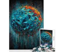 Rompecabezas de 1000 Piezas Lluvia de Cristal para Adultos Juego práctico Ideal para Parejas Juguete antiestrés Entrena tu Cerebro y Tus Manos (50x75cm)