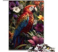 Rompecabezas de 1000 Piezas Loro de la Jungla para Adultos Un Rompecabezas desafiante para Adolescentes y familias 26x38cm