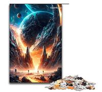 Rompecabezas de 1000 Piezas Lost Terra para Adultos Divertido Juego Familiar antiestrés desafío difícil 1000 Piezas (75 x 50 cm)