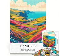 Rompecabezas de 1000 Piezas: Lugares Secretos en Exmoor, Juegos educativos, para Relajarse intelectualmente, Ideal para Decorar el Escritorio 50x75cm